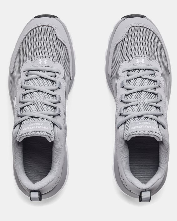 Men's UA Charged Assert 9 Running Shoes, Gray, pdpMainDesktop image number 2